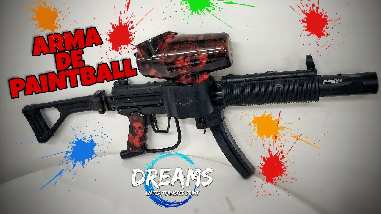 ARMA DE PAINTBALL PERSONALIZADA