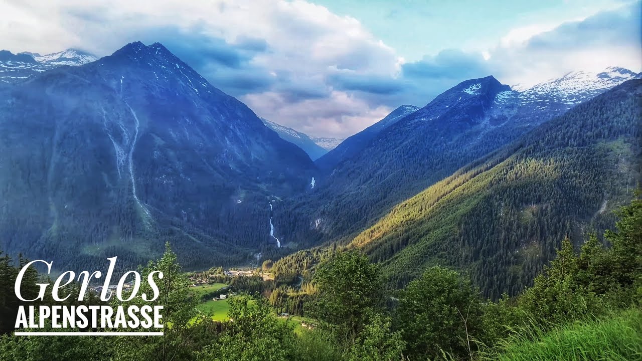 🇦🇹Gerlos Alpenstraße, Austria, Tirol - Driving video to Krimml Waterfall 4K Full road ( 17.06.2023)