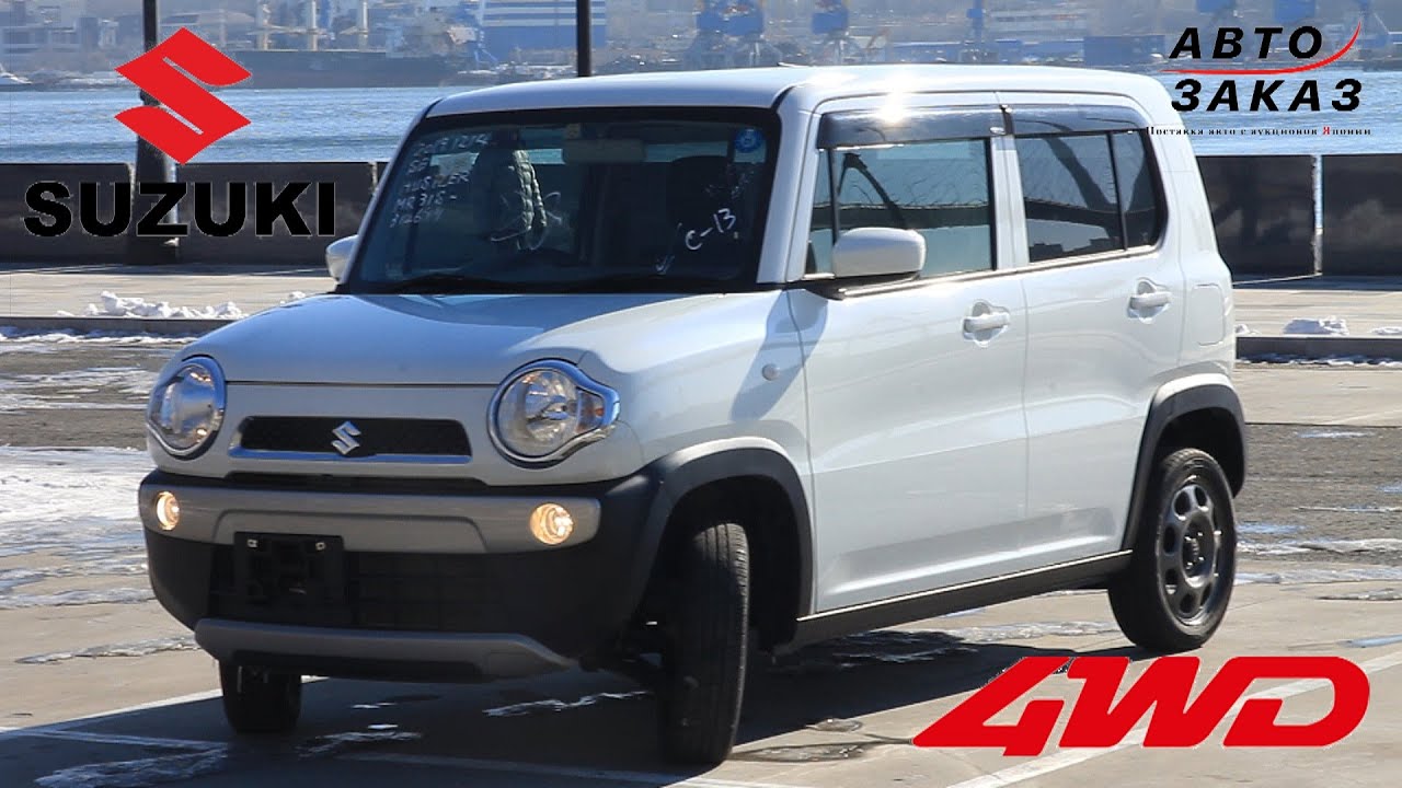 SUZUKI HUSTLER 2016, 4WD краткий обзор, компактного кроссовера