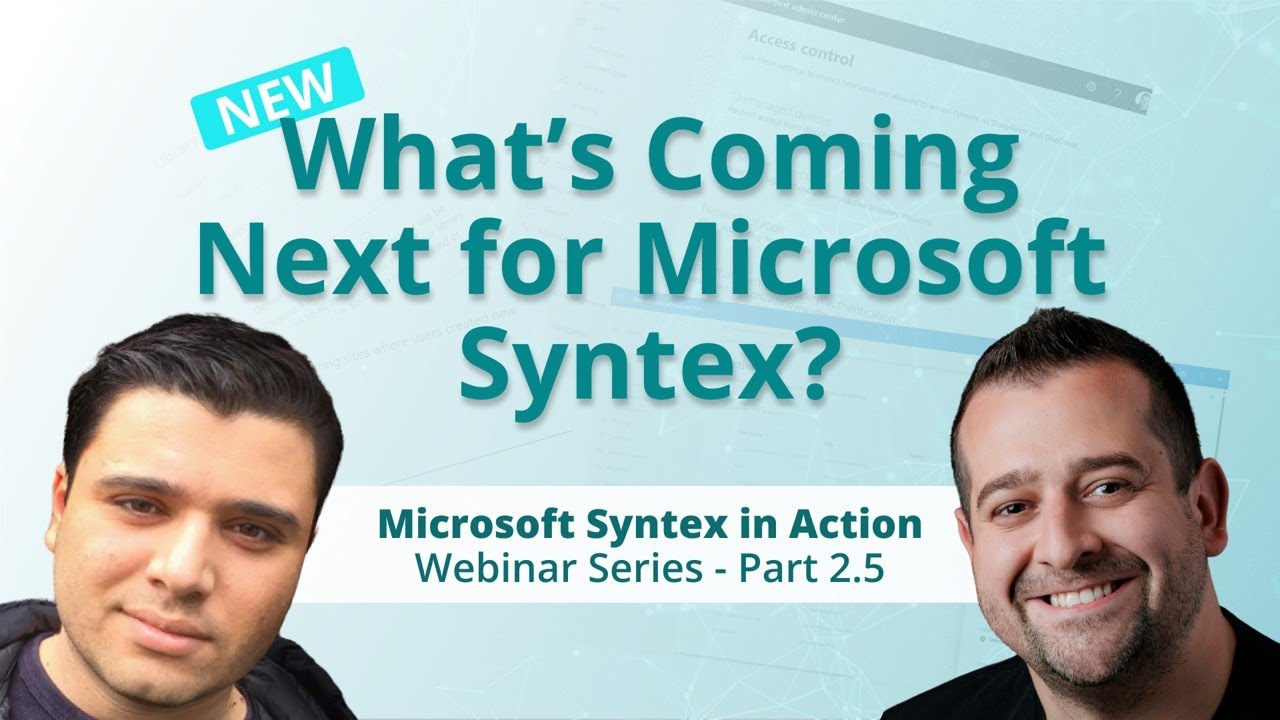 NEW Microsoft Syntex Features and MORE