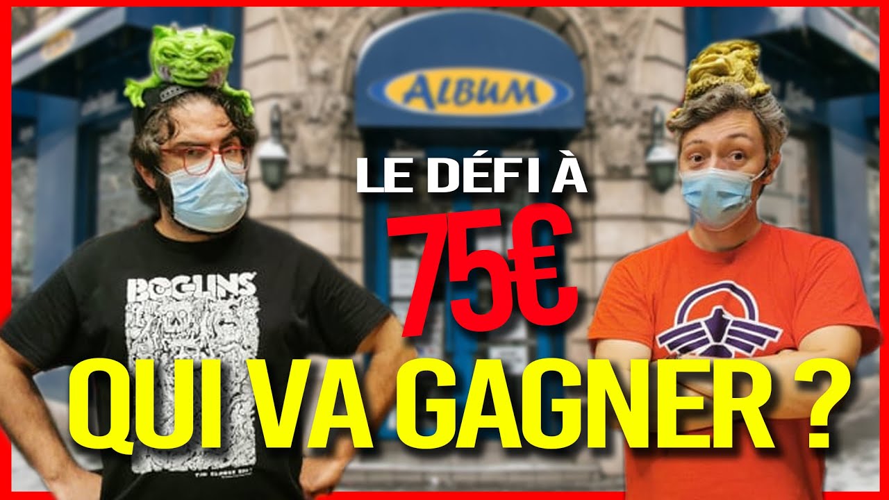 ON DÉPENSE 75€ CHACUN CHEZ Album Comics