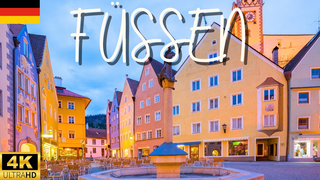 FÜSSEN: We Thought It Was Just a Castle Stop… Then We Found This 🇩🇪 | Walking Tour & Nightlife Guide