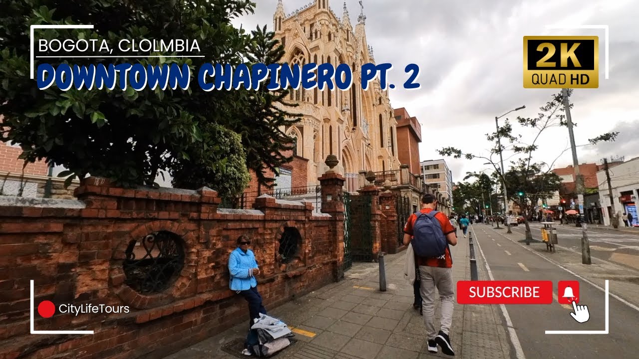 Downtown Chapinero PT 2 Walkthrough! Bogota, Colombia!