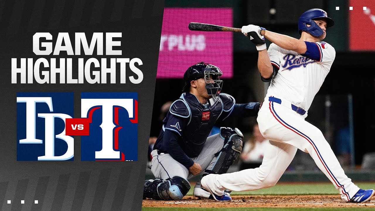 Rays vs. Rangers Game Highlights (7/6/24) | MLB Highlights