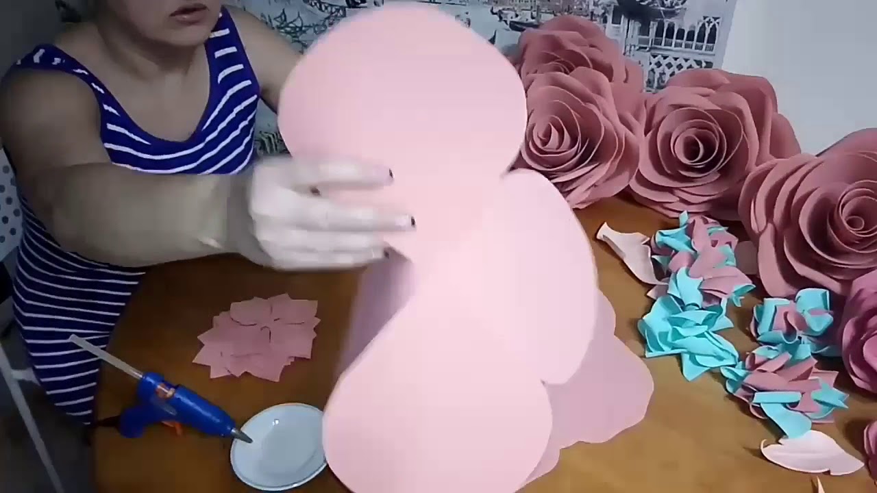 Мастер-класс Роза из фоамирана