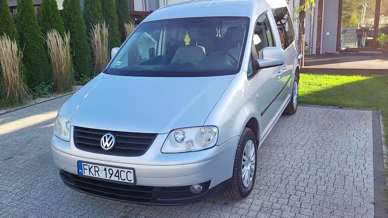 Sento 096 Volkswagen Caddy Life 1.9 TDI 2009r z przebiegiem 386 tys km.