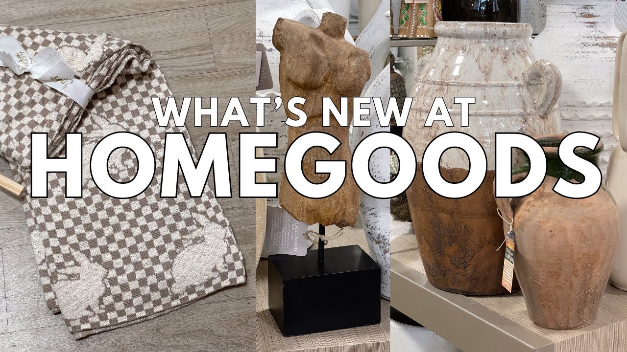 HOMEGOODS SHOP WITH ME & HAUL | HomeGoods Spring 2024 HomeGoods 2024 | Designer Look For Less