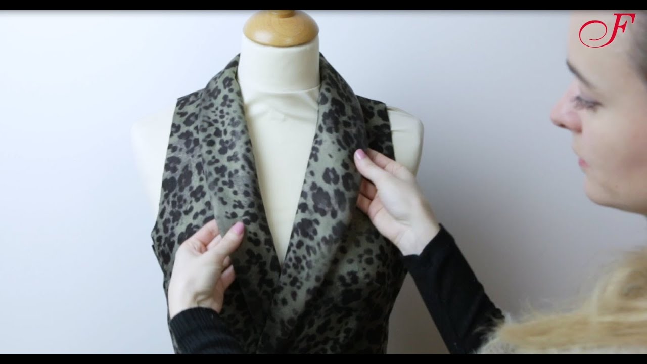 Madeleine et Fabricville - Comment coudre un col châle