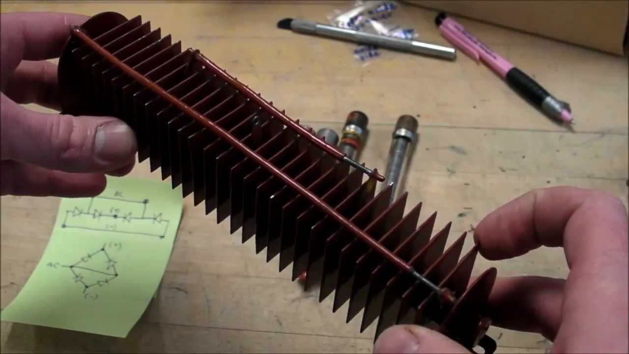 (#0062) Selenium & Copper Oxide Rectifiers - Different Types & I-V Curves
