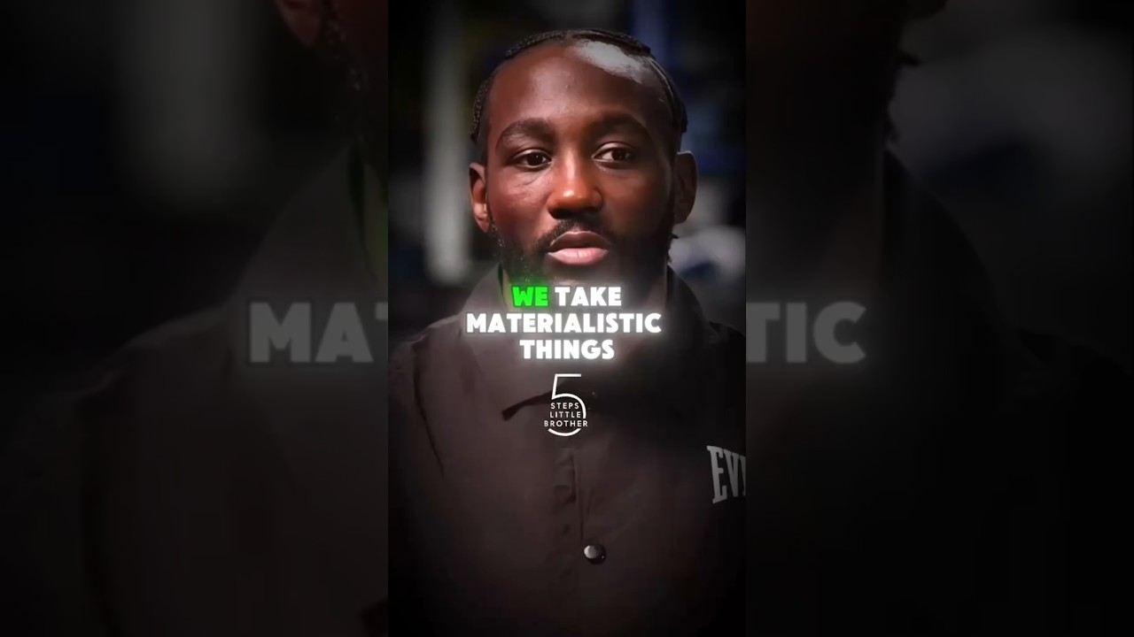 Terence Crawford on Why We Take Life for Granted 🙏🏾 Powerful Moment 💯