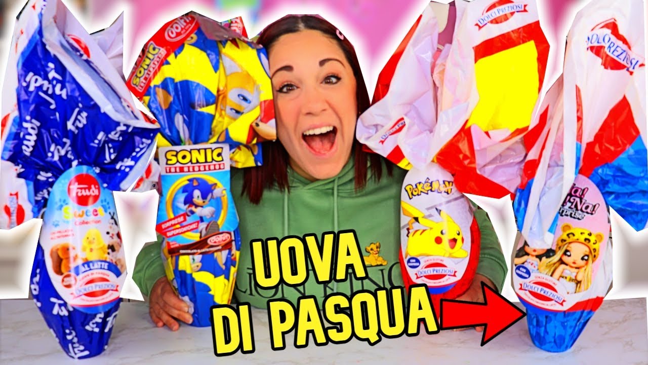 Apro UOVA di PASQUA piu' FAMOSE del 2023!