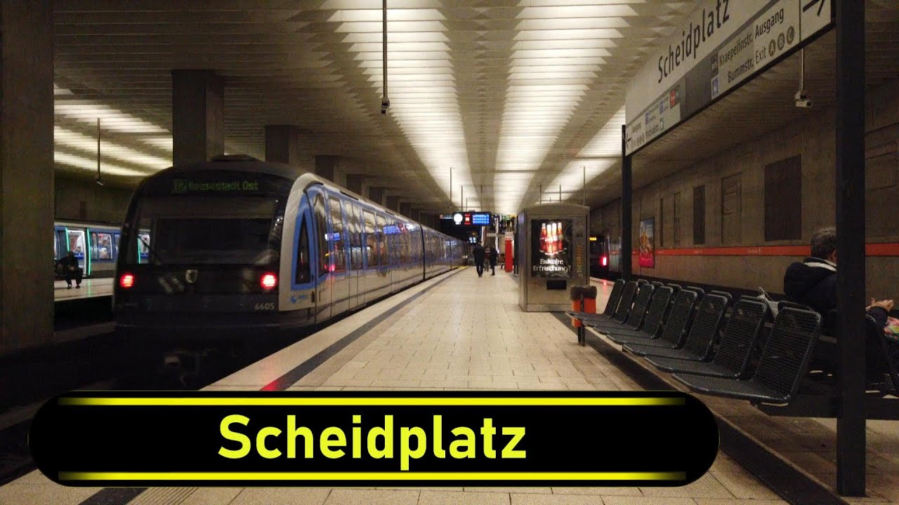 U-Bahn Station Scheidplatz - Munich 🇩🇪 - Walkthrough 🚶