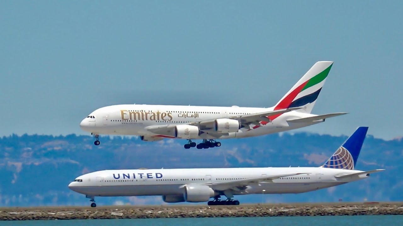 Только тяжелые самолеты ITA, обнаружение SFO