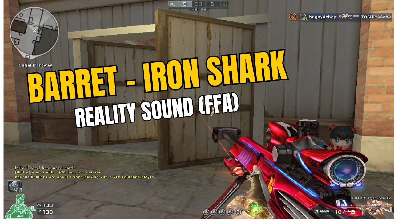 BARRET-IRON SHARK REALITY SOUND (FFA)