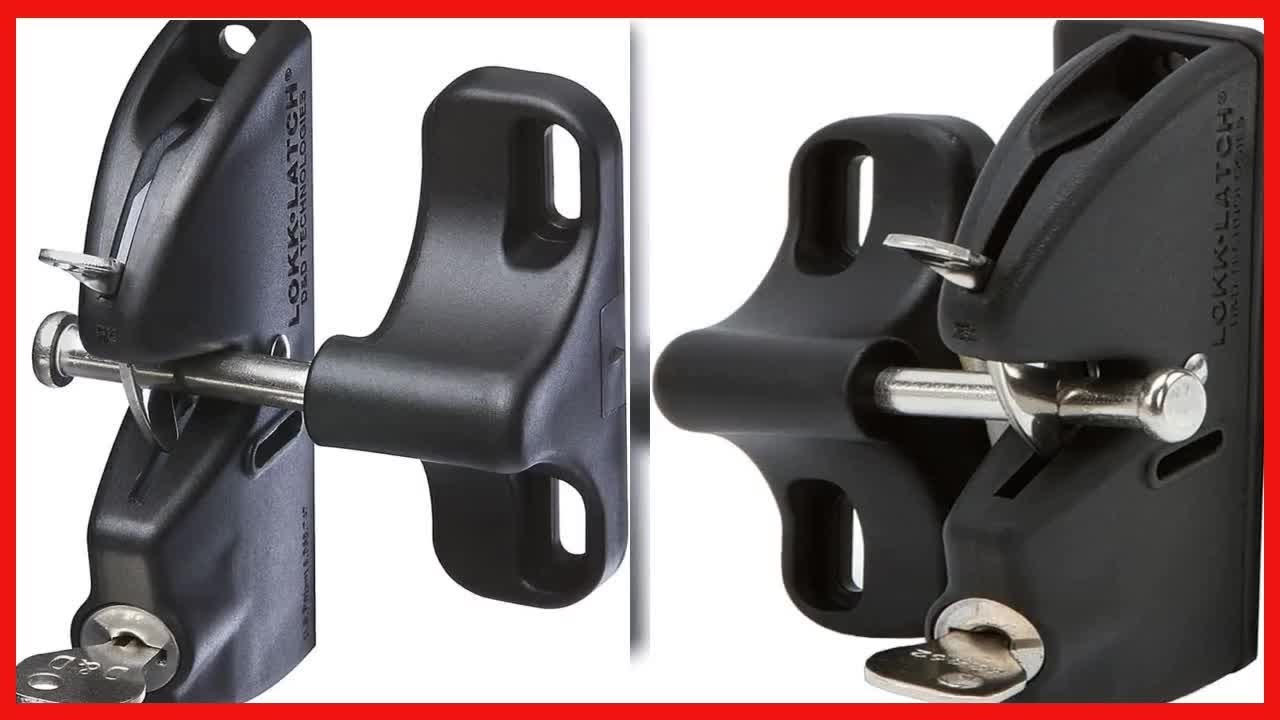 Great product -  National Hardware V6201 LTCH BLK N346-201 4-9/16