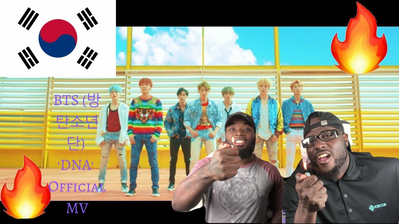 BLACK GUYS REACT TO BTS (방탄소년단) 'DNA' Official MV  (IS BTS THE BEST KPOP GROUP?)