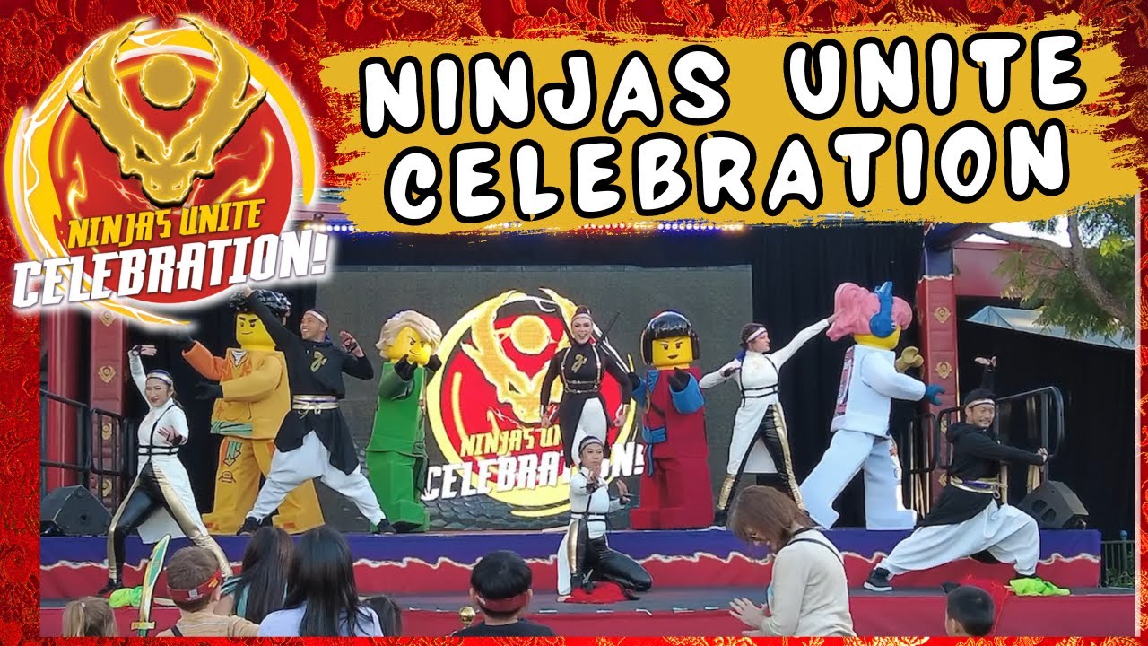 NINJAS UNITE CELEBRATION - Ninjago Weekends at Legoland California