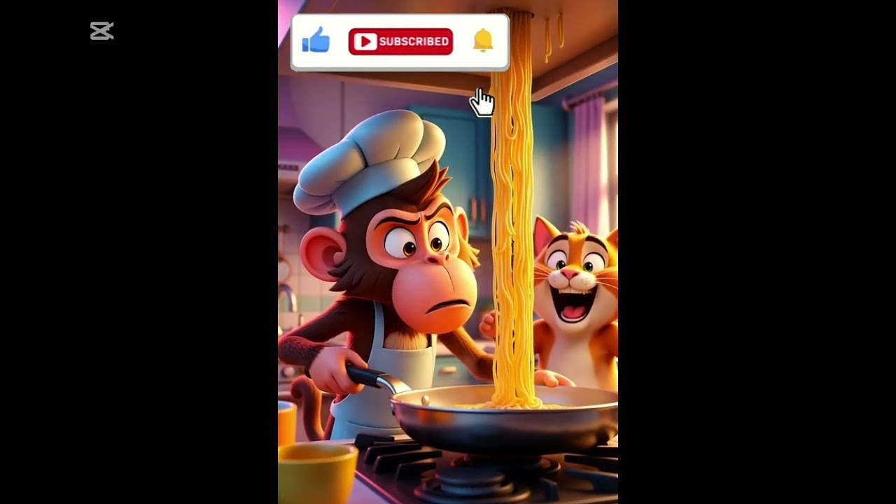 🐵🍜 “Bandar ka Noodles Disaster!”
