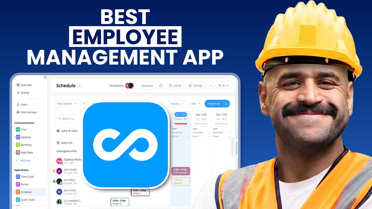 Best Employee Management App for Construction Crews