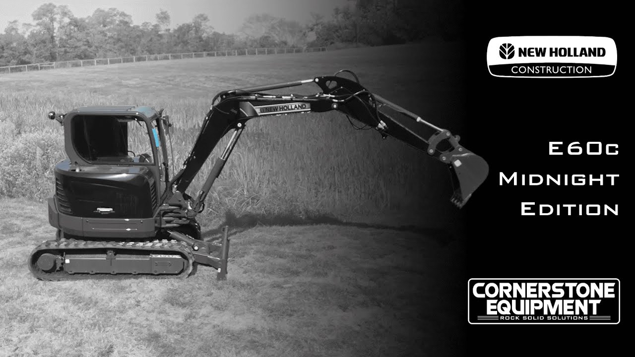 New Holland E60C Midnight Edition