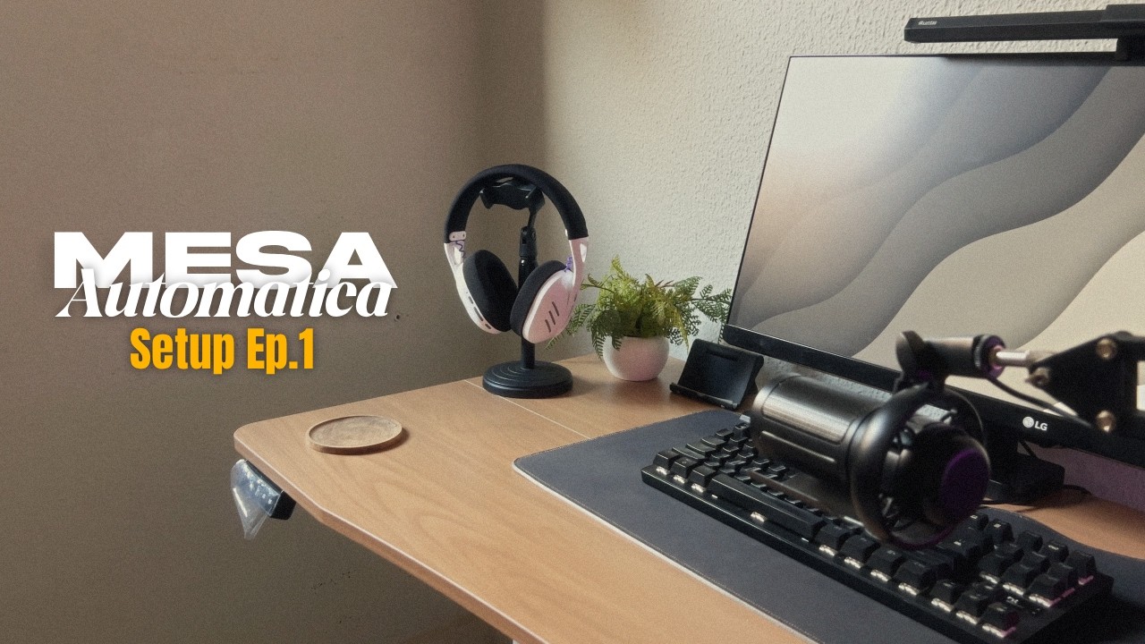 Atualizando meu setup com MESA AUTOMATICA da Zinnia - Setup Ep.1
