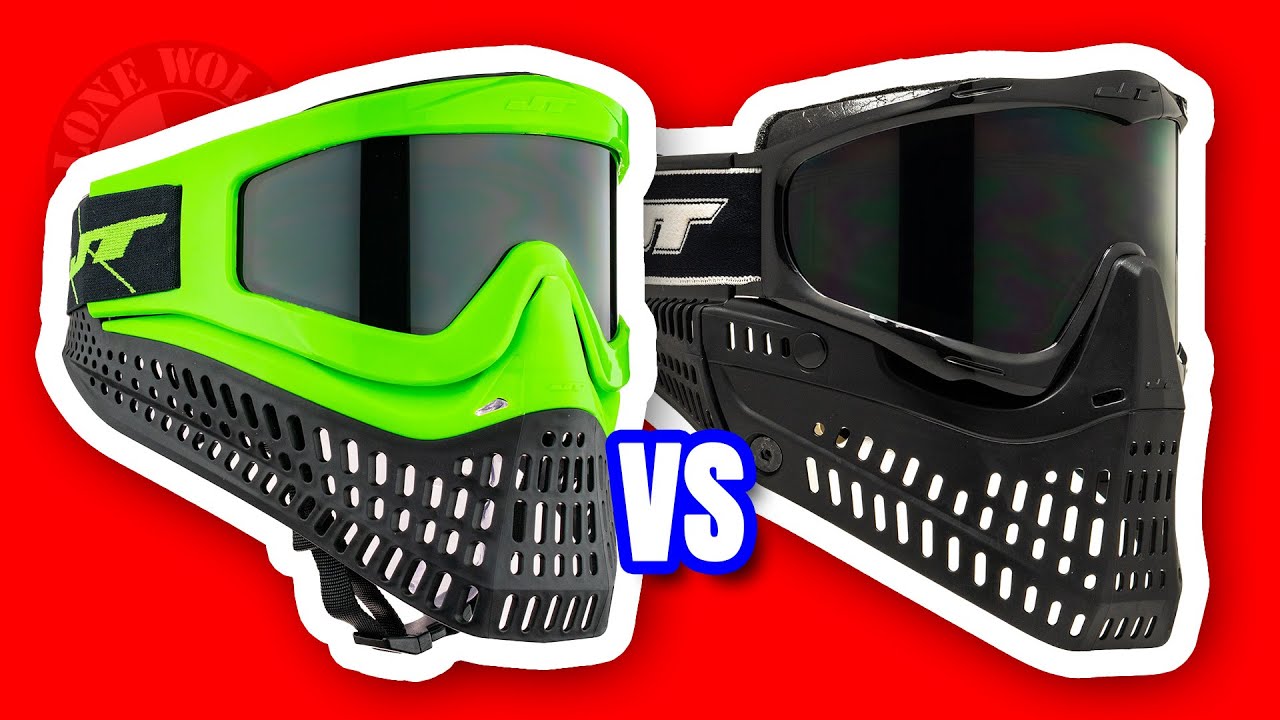 Сравнение очков JT Proflex и Proflex X | Lone Wolf Paintball Michigan