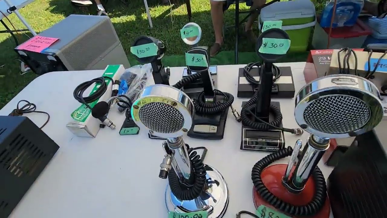 2025 - SHELBY HAMFEST - DAY 2 - HUGE HAM RADIO SWAPMEET AMATEUR RADIO FEST IN NORTH CAROLINA NC 8/30