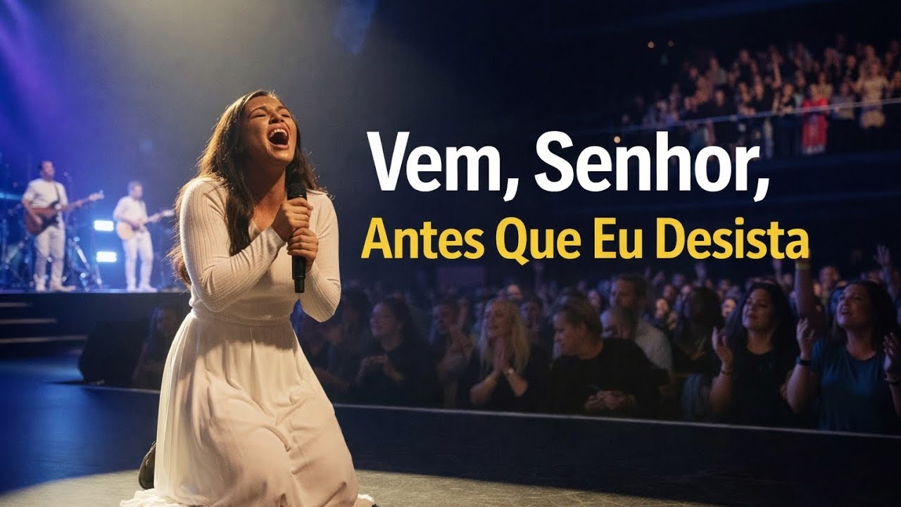 “Vem, Senhor, Antes Que Eu Desista” Inédito louvor que toca no fundo da alma 