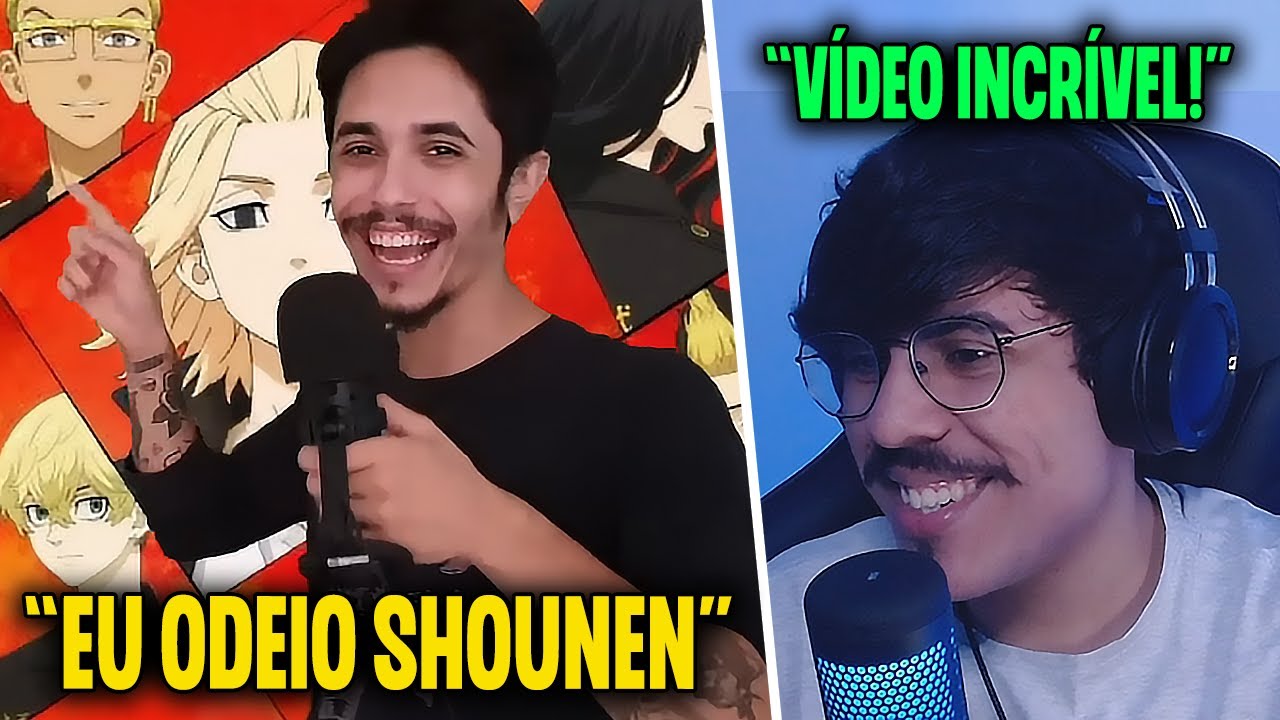 PCINI REVELA OS 10 ANIMES QUE MAIS ODEIA (Cenário Transparente) | Cortes do Michi