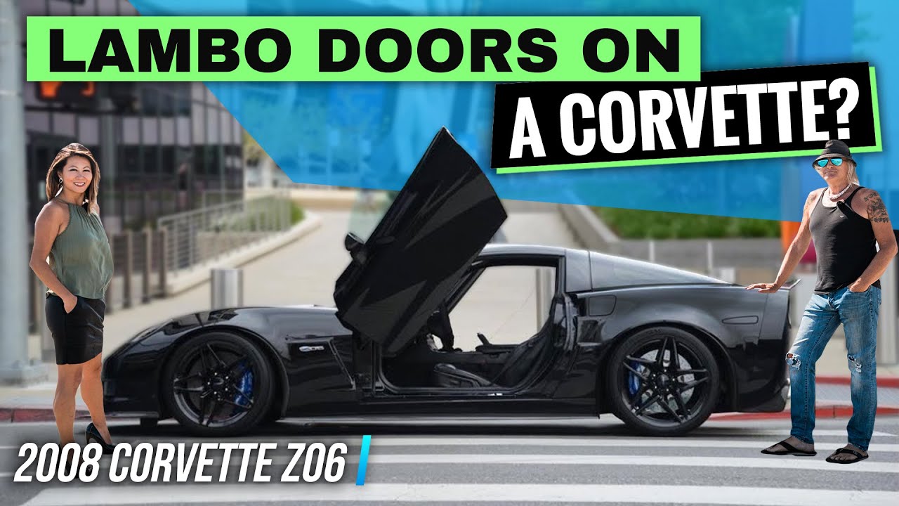 Would you put LAMBO DOORS on a Z06 CORVETTE?!