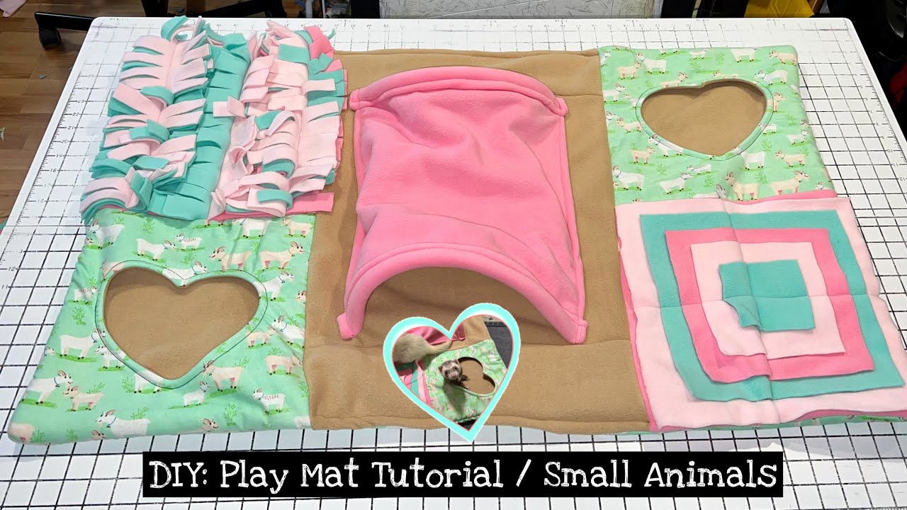 DIY: play mat tutorial / small animals