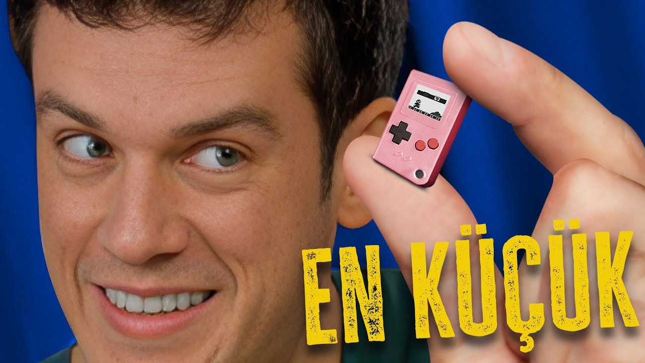 DÜNYANIN EN KÜÇÜK OYUN MAKİNESİ!