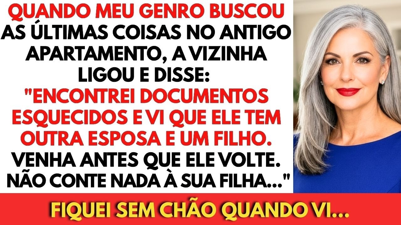 A Vizinha Do Antigo Apartamento Do Meu Genro Ligou Enquanto Minha Filha Dormia: 