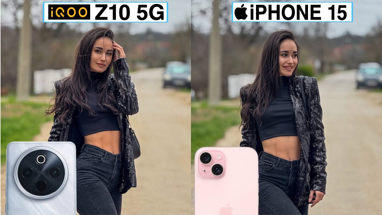 iQoo Z10 5G Vs iPhone 15 Camera Test Comparison