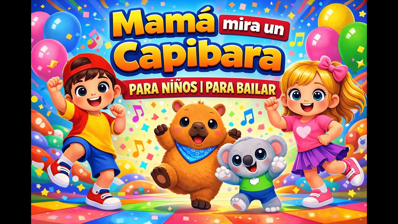 Mamá mira un Capibara (Niños Bailable)