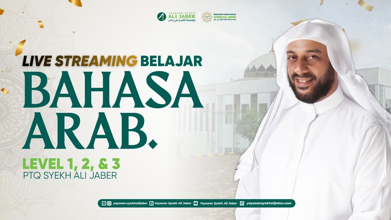 live Streaming // Belajar Bahasa Arab Level 1,2 dan 3