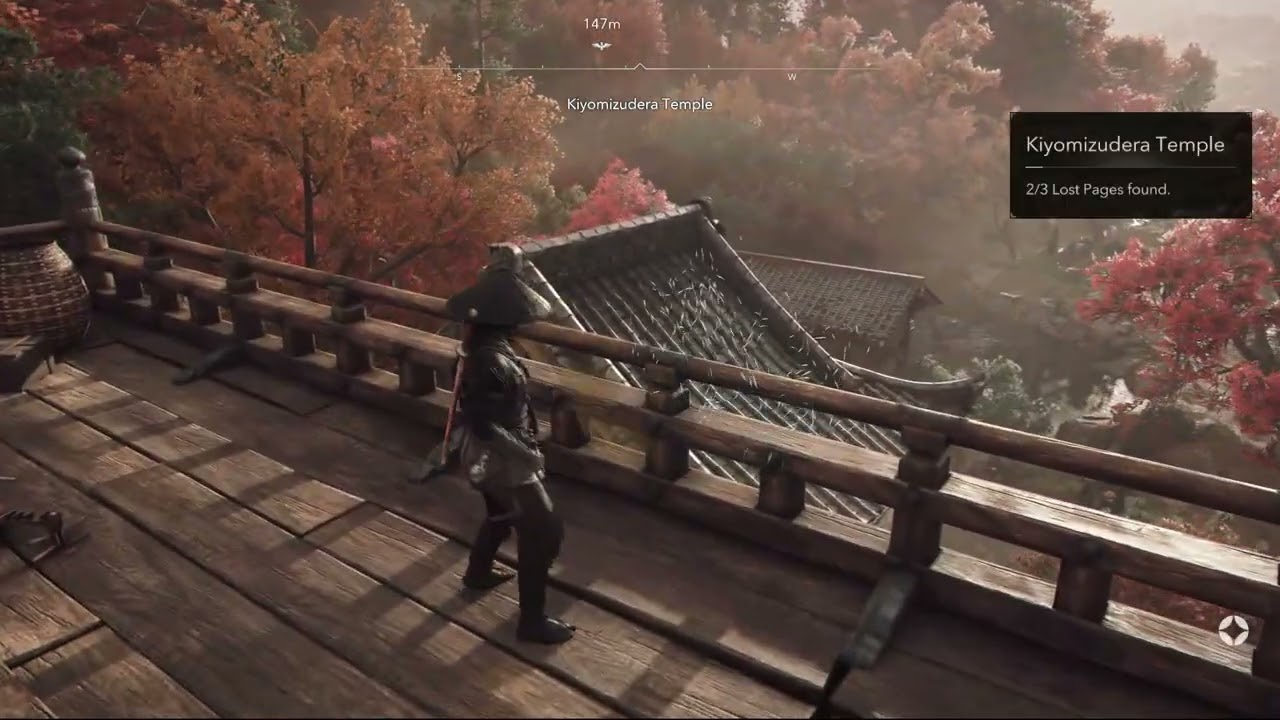 How to Find All Lost Pages in the Kiyomizudera Temple in Assassin's Creed Shadows