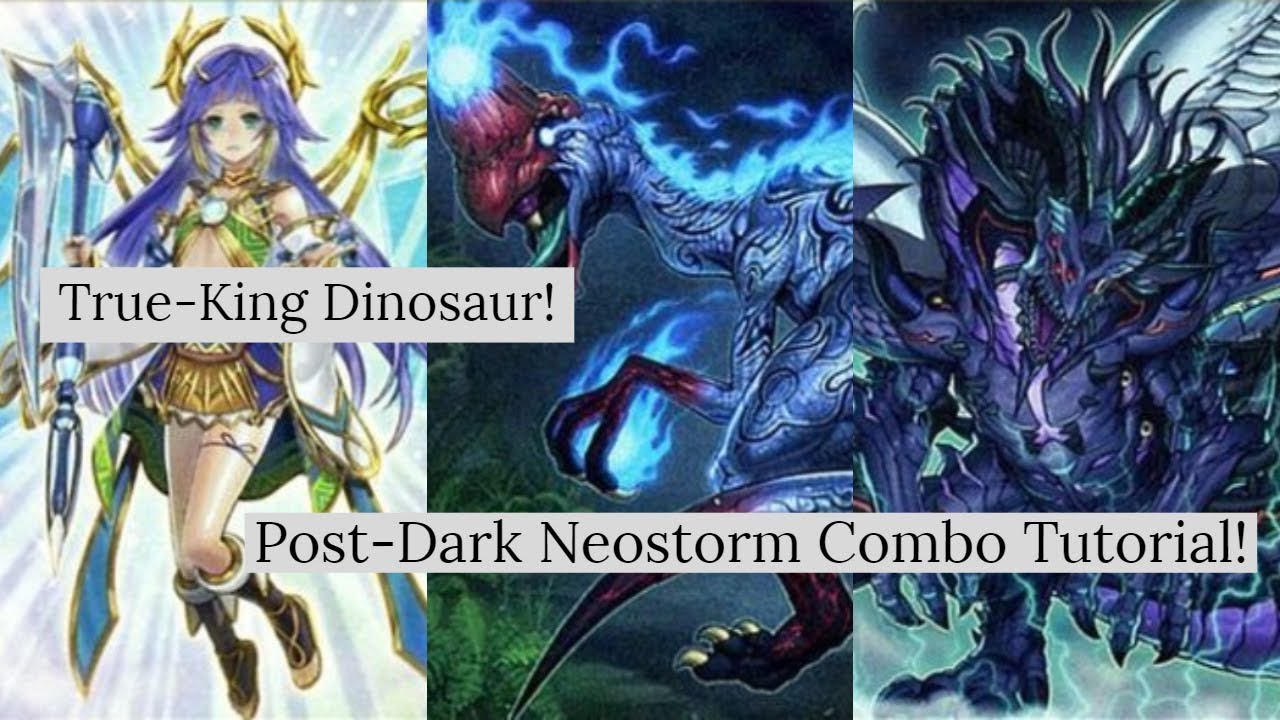 *NEW* CRAZY True King Dinosaur combos With IB! Post-Dark Neostorm!