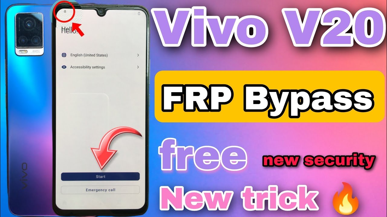 VIVO V20 FRP Bypass (without PC) V2025 google account bypass| new security 🔥