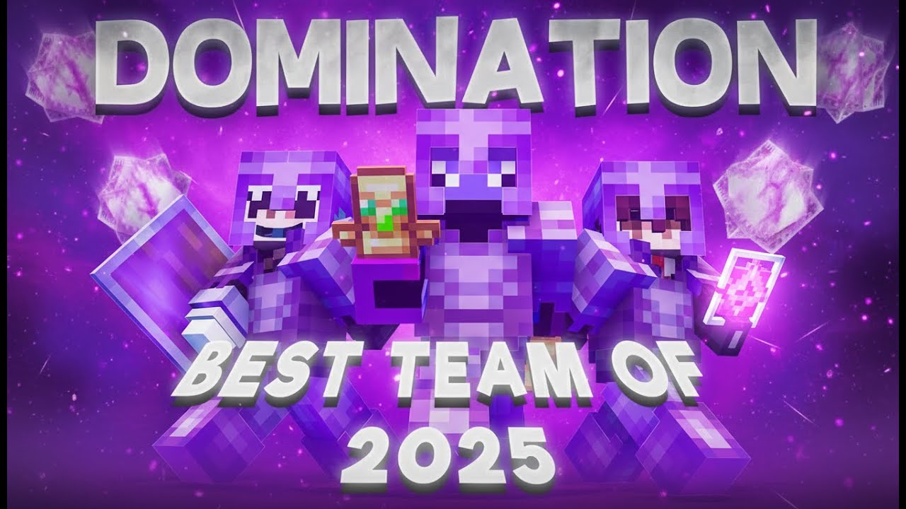 Best Cpvp Team Of 2025 | Crystal PvP Montage | Domination Teamtage