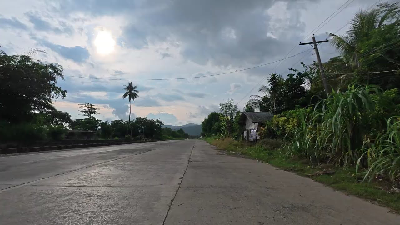 Cycling in 4K: from Barangay Marangas to Bono Bono Bataraza, Palawan | Osmo Action 5 Pro Raw Footage