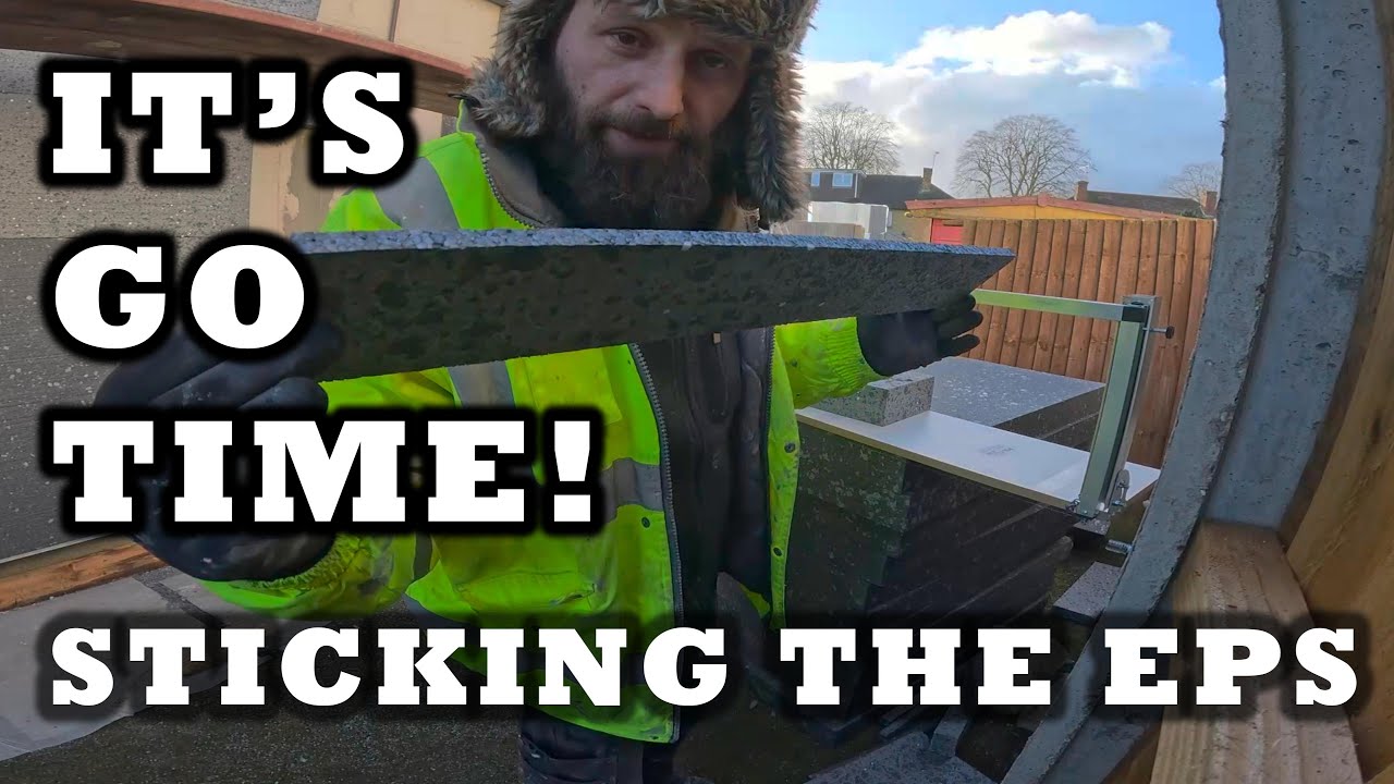 Наконец-то приклеила пенополистирольные трубы! Полный обзор участка и секреты установки утеплителя.