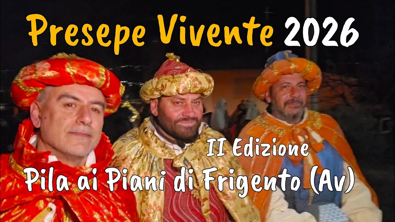 PRESEPE VIVENTE Pila ai Piani-II EDIZIONE 3 Gennaio 2026