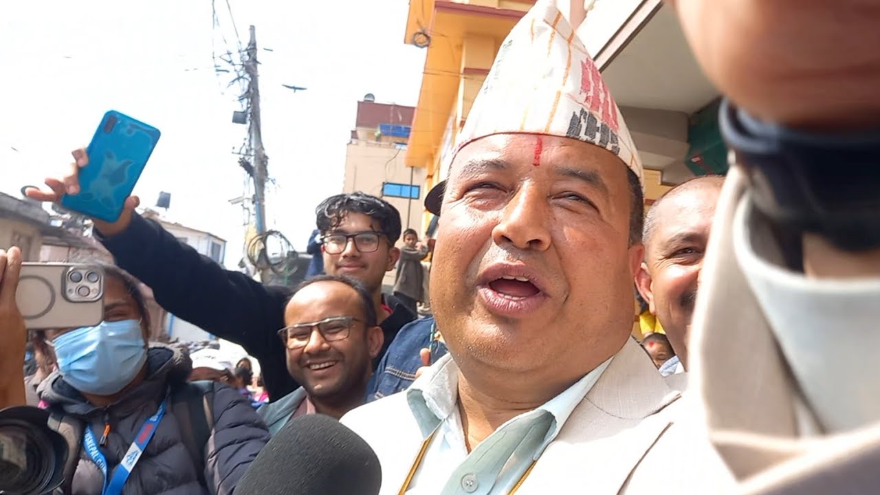 🔴 Live Mahesh Basnet interview after vote in Balkot Bhaktapur 2 | Exclusive Interview