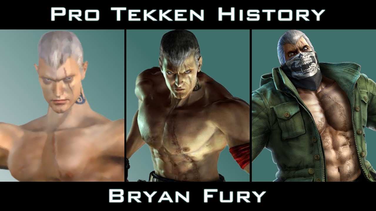 BRYAN FURY - Pro Tekken History