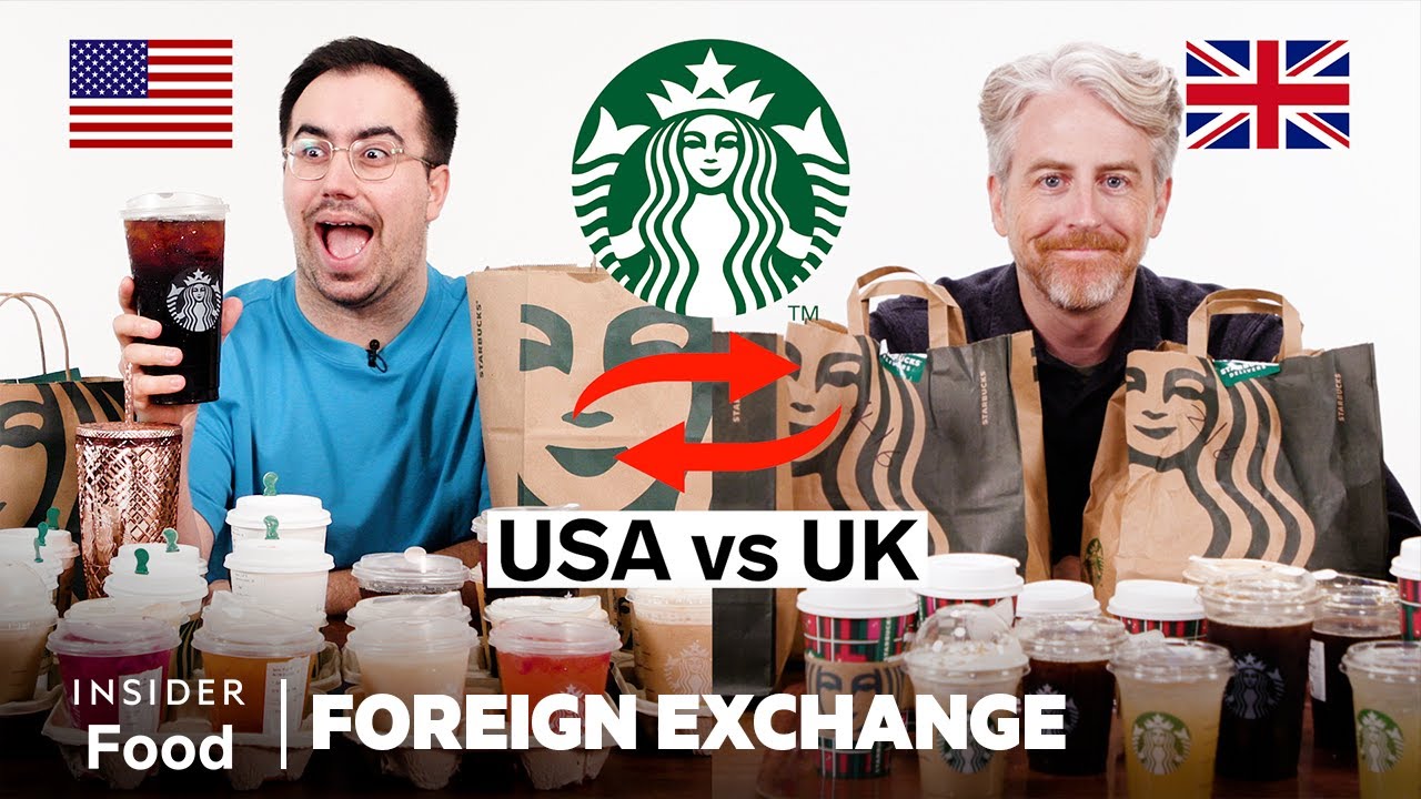 US vs UK Starbucks | Foreign Exchange | Food Wars