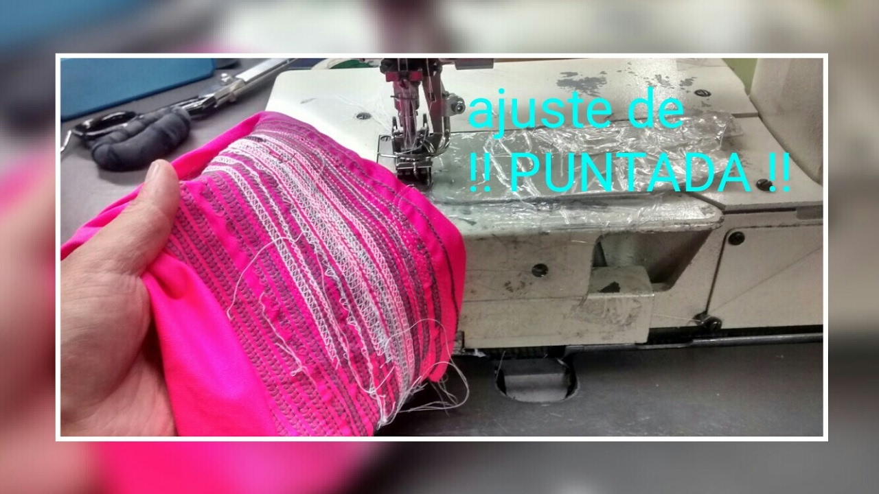Ajustar puntada paso a paso de una collarette  ( Problemas y soluciones )