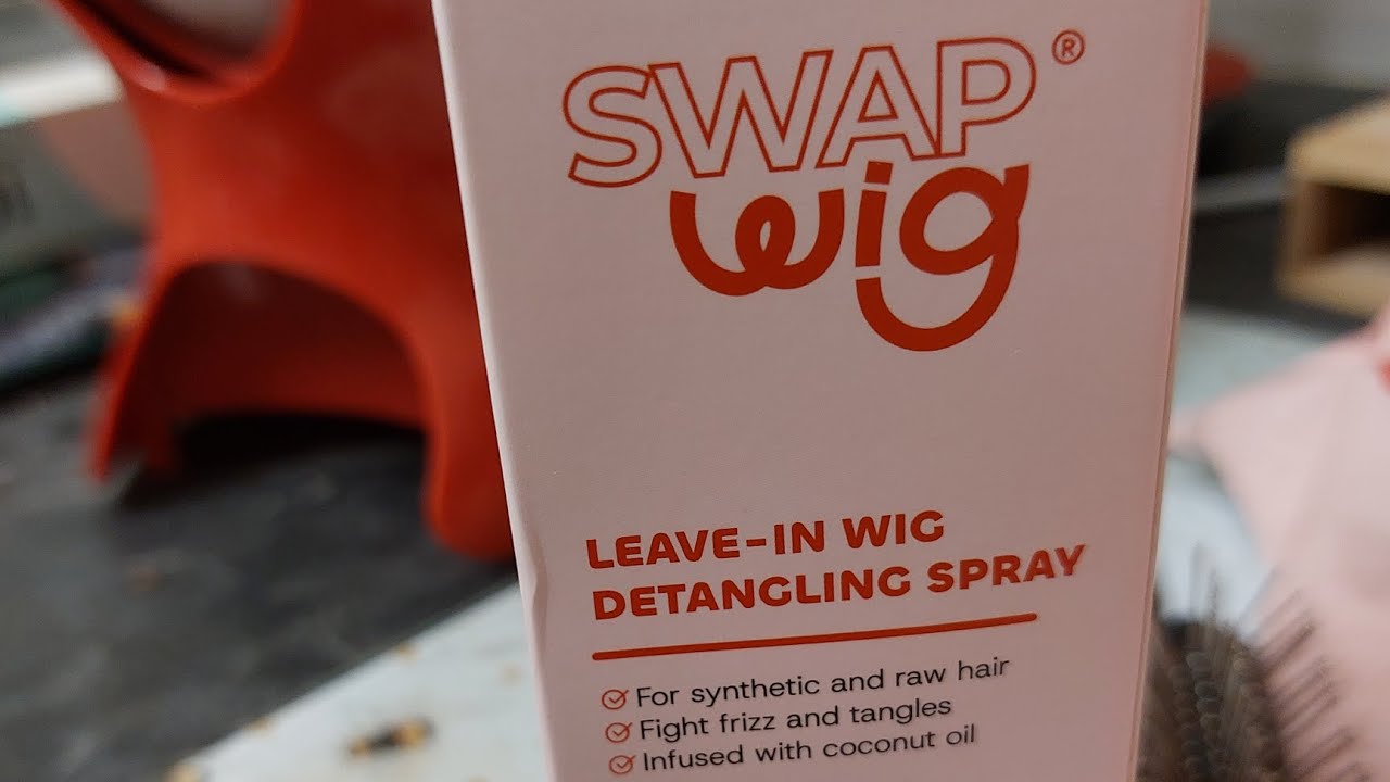 Reviewing the detangling spray from swapwig ..