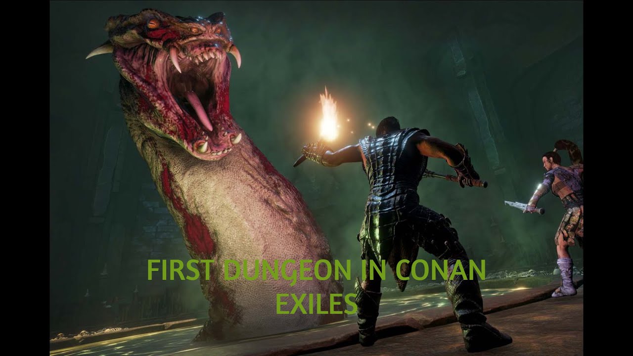 CONAN EXILES/ FIRST DUNGEON TUTORIAL
