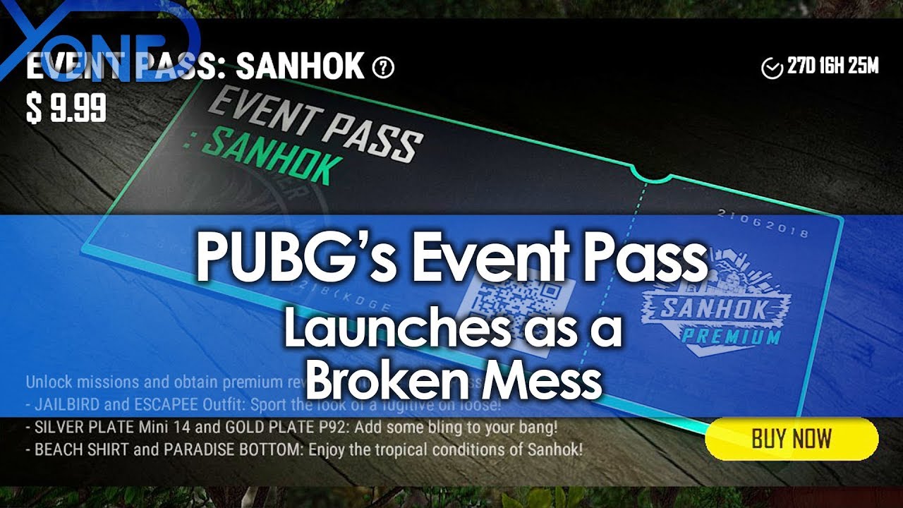 PUBG's Event Pass Launches as a Broken Mess